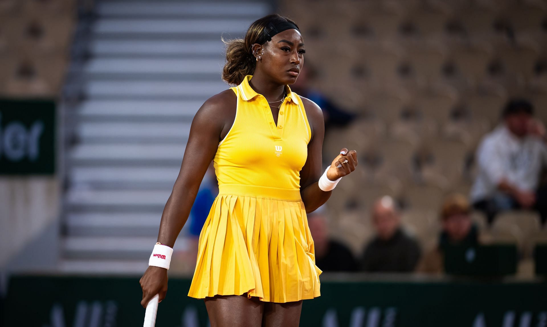 Parks celebrates a point in the 2025 French Open - Day Three - Source: Getty